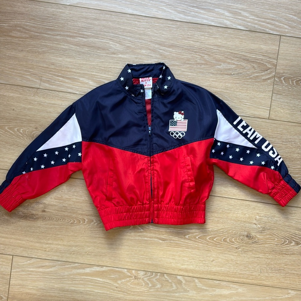 Hello Kitty x USA Wind Breaker Olympic Jacket